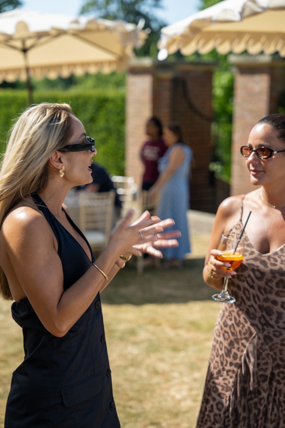 Guests in conversation