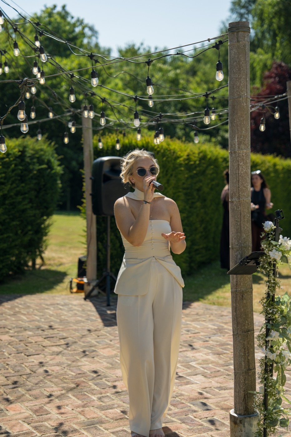 Live music in the garden